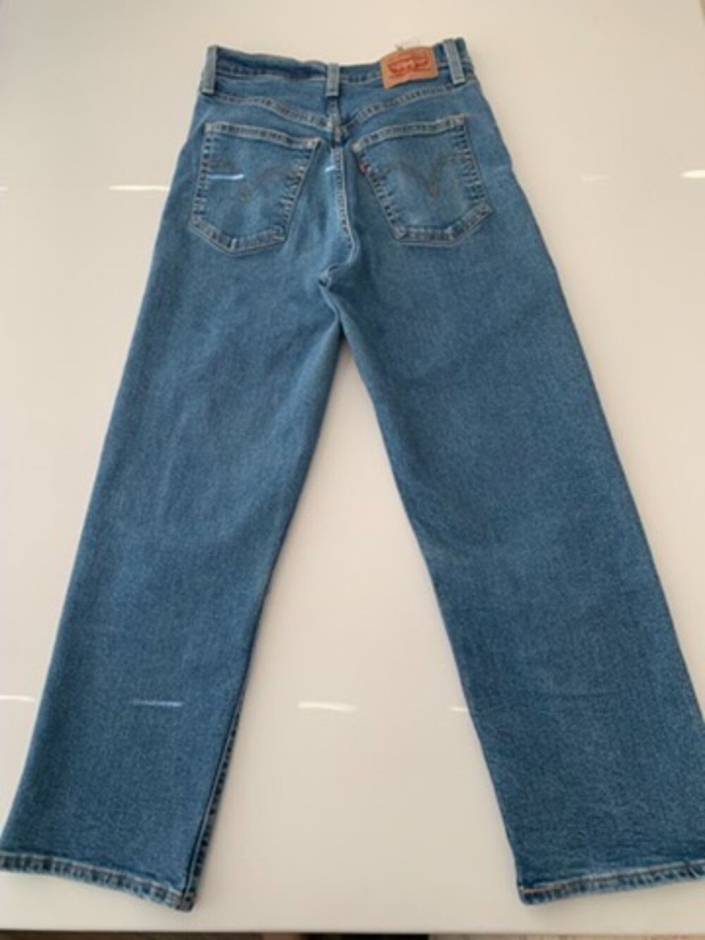 Levi's Ribcage Straight Ankle Jeans size 27 - Picture 10 of 11